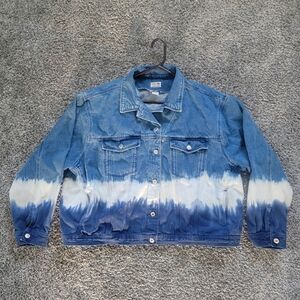 Vintage 80s Stefano Colorblocked Denim Jacket